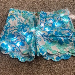 Blue Lilly Pulitzer shorts 0